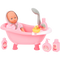 Păpușă bebeluș cu cadă și duș Dolly Star