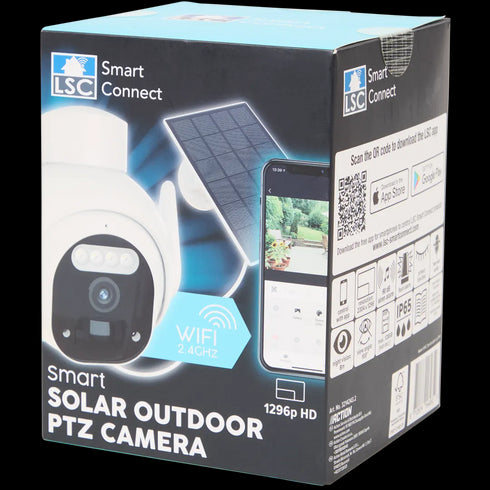 Cameră PTZ Solară Inteligentă LSC - Securitate Avansată în Română
