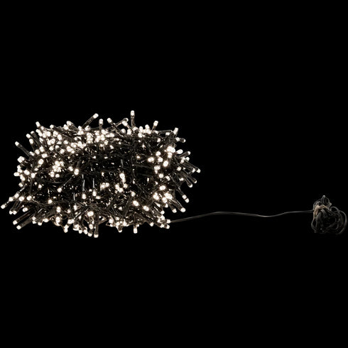 Instalație Luminoasă de Crăciun Luxuriance Lights - 750 LED-uri Alb Cald, Solar & USB