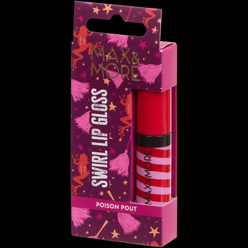Luciu de buze Max & More Swirl - Hidratare și Strălucire Vegană