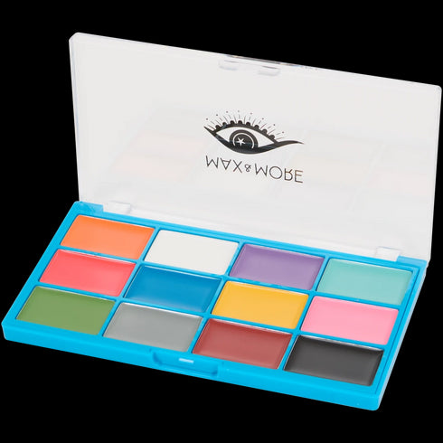 Trusă Profesională de Farduri Max & More - 12 Culori Vibrante