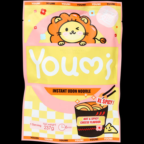 Tăieței Instant Youmi Hot & Spicy Cheese - Gust Picant de Cașcaval (Produs în România)