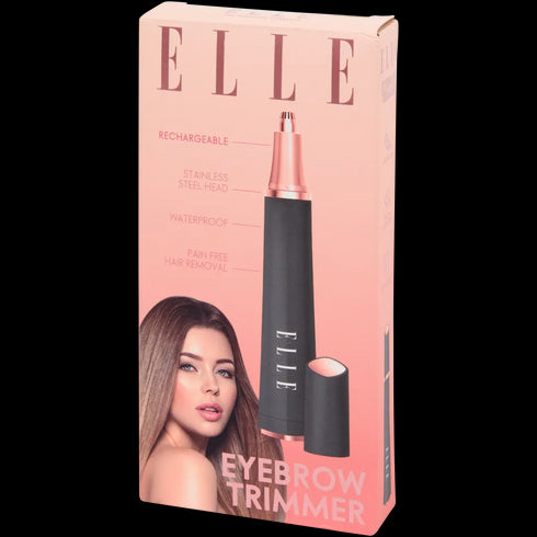 Trimmer Profesional pentru Sprâncene ELLE - Design Elegant, Utilizare Ușoară