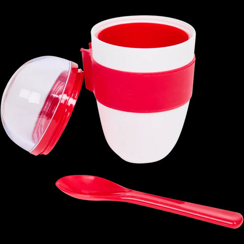 Pahar de Iaurt Joie - Soluția Perfectă pentru Gustările Tale în Orice Loc!