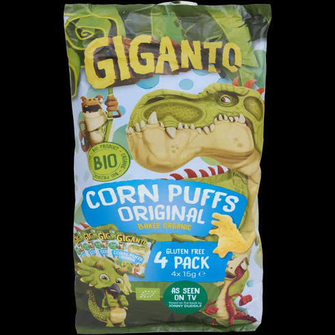 Chipsuri de Porumb Gigantosaurus - Gustare Crocantă și Sănătoasă, Perfectă pentru Orice Ocazie