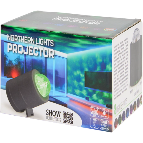 Proiector Lumină Nordică Magică - Creează Atmosfera Perfectă de Crăciun