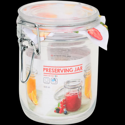 Borcan Elegant Bormioli cu Închidere Ermetică - Soluția Perfectă pentru Depozitare