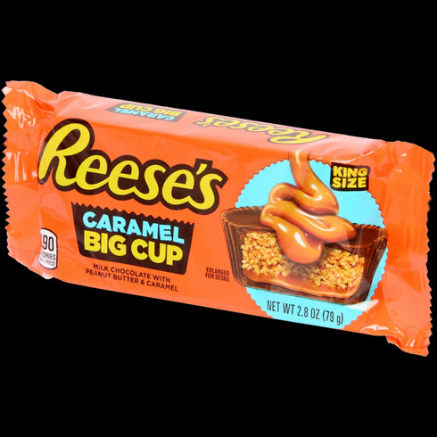 Reese's Big Cup Caramel - Ciocolată Cu Lapte, Unt de Arahide Și Caramel - 65g