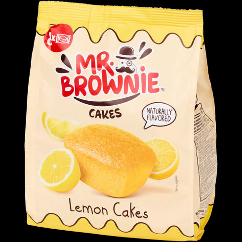 Mr. Brownie Lămâie - Prăjituri Proaspete și Cremoase, 200g