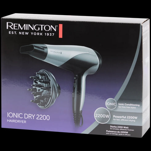 Uscător de Păr Profesional Remington Ionic Dry - Strălucire și Viteză!