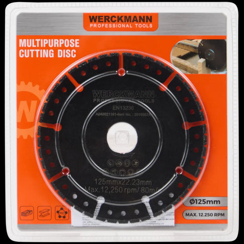 Disc de Tăiere și Șlefuire Werckmann - Performanță și Durabilitate