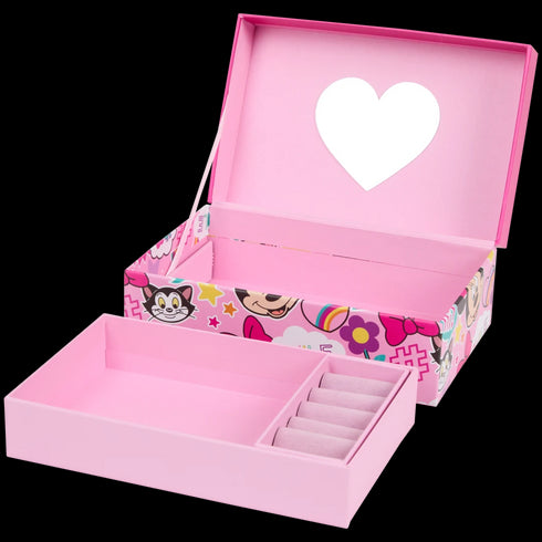 Cutie de Bijuterii Elegantă - Organizator Perfect pentru Podoabele Tale