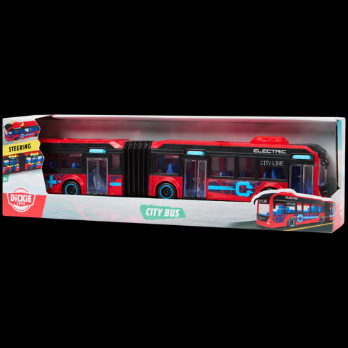 Autobuz urban Volvo - Dickie Toys | Autobuz de Jucărie Robust și Manevrabil