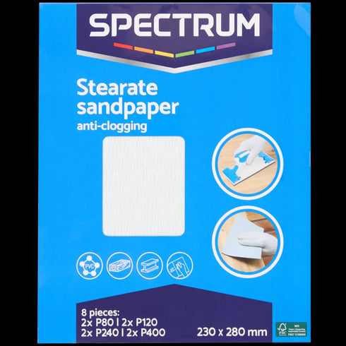 Șmirghel Profesional Spectrum - Set Complet pentru Finisări Impecabile