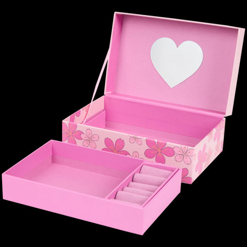 Cutie de Bijuterii Elegantă - Organizator Perfect pentru Podoabele Tale