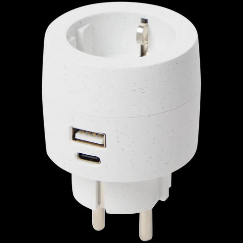 Prelungitor Pro-max cu 2 Porturi USB-A și USB-C - Soluția Perfectă pentru Încărcare Rapidă (3680W)