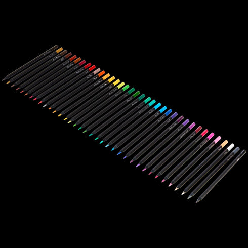 Set Profesional de Creioane Colorate Triunghiulare - 36 Culori Vibrante - Calitate Superioară