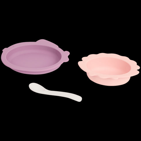 Set de Servire din Silicon Alvär - Perfect pentru Copii! Înveselește Mesele Copiilor