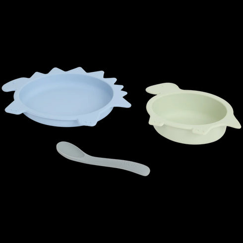 Set de Servire din Silicon Alvär - Perfect pentru Copii! Înveselește Mesele Copiilor