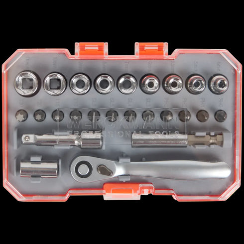 Set Profesional de Chei Tubulare Werckmann - Calitate Superioară pentru Orice Lucrare