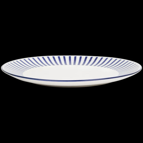 Farfurie Elegantă din Porțelan cu Design în Dungii - Perfectă pentru Orice Ocazie