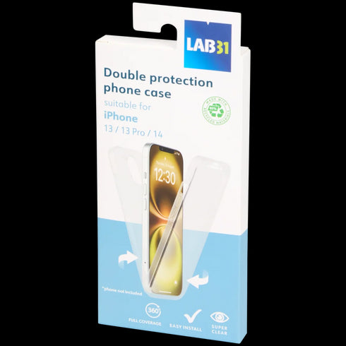 Husă de telefon Lab31 - Protecție Dublă și Stil pentru iPhone - Ecologică