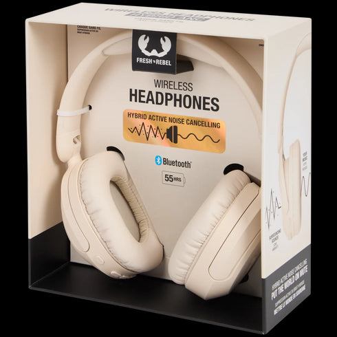 Căști ANC Hibride Wireless Fresh 'n Rebel - Sunet Imersiv și Confort Maxim