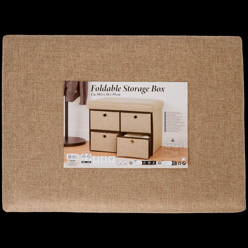 Organizator Depozitare Pliabil Premium - 4 Compartimente Spațioase (65% REDUCERE)