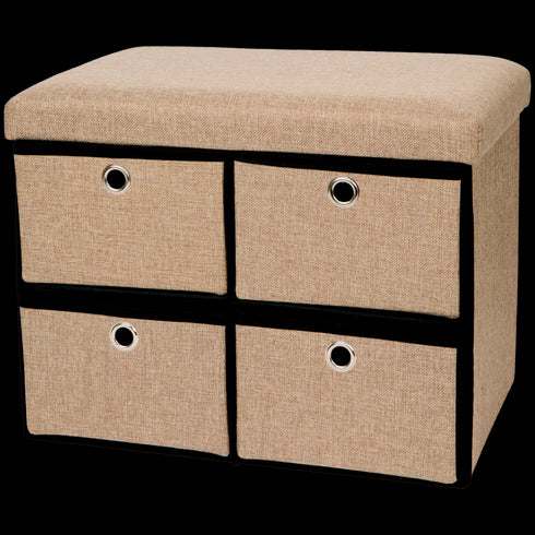 Organizator Depozitare Pliabil Premium - 4 Compartimente Spațioase (65% REDUCERE)