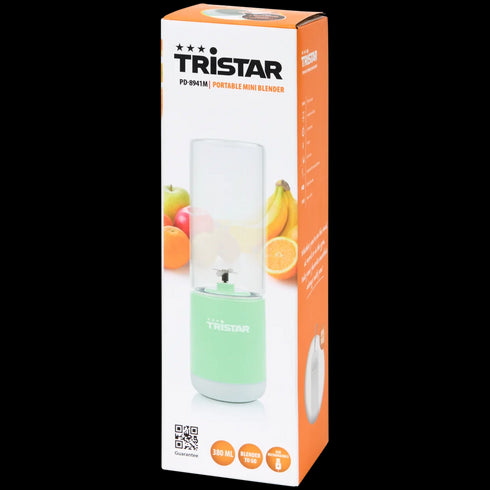 Miniblender Portabil Reîncărcabil Tristar - Smoothie-uri Proaspete Oriunde!