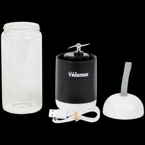 Miniblender Portabil Reîncărcabil Tristar - Smoothie-uri Proaspete Oriunde!