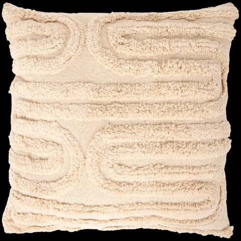 Pernă Tuft Indi din In - Confort și Stil Unic pentru Locuința Ta