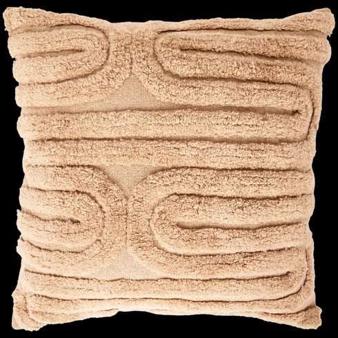 Pernă Tuft Indi din In - Confort și Stil Unic pentru Locuința Ta