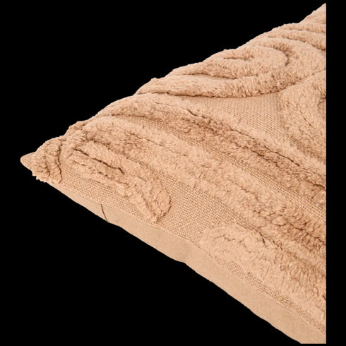 Pernă Tuft Indi din In - Confort și Stil Unic pentru Locuința Ta