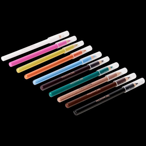 Set Profesional de Creioane de Machiaj Max & More - 10 Culori Vibrante, Formula Vegana