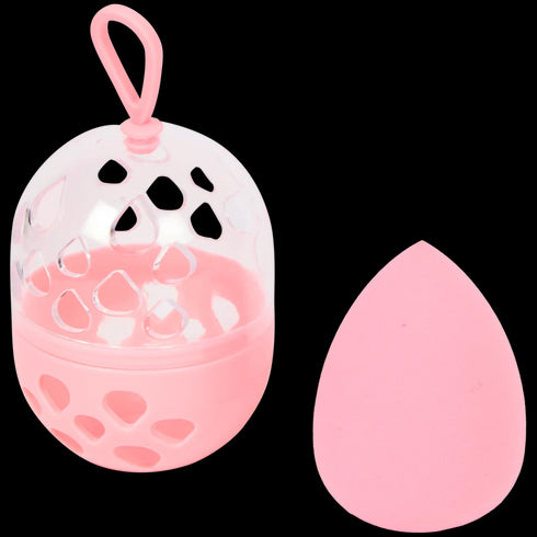 Burete Profesional de Machiaj cu Suport Elegant - Culoare Aleatorie