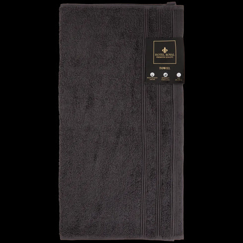 Prosop de Baie Royal Antracit - Lux și Confort Premium pentru Hoteluri și Acasă