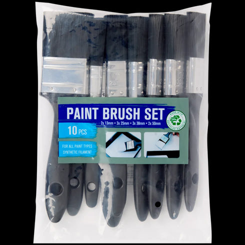 Set Profesional de Pensule de Calitate Superioară - 10 Piese | Perfect pentru Orice Proiect