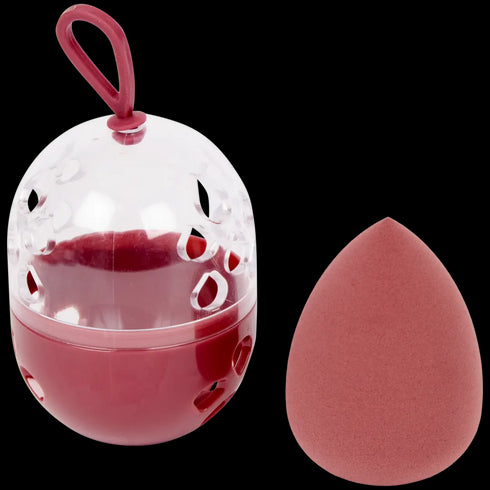 Burete Profesional de Machiaj cu Suport Elegant - Culoare Aleatorie