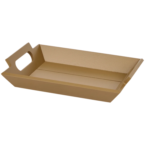 Mini Tavă de Servire din Lemn cu Mânere - Eco Friendly