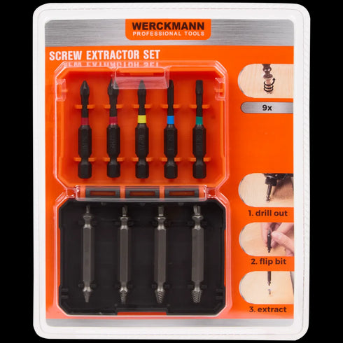 Set Profesional de Șurubelnițe și Biți Werckmann – Esențial pentru Orice Casă