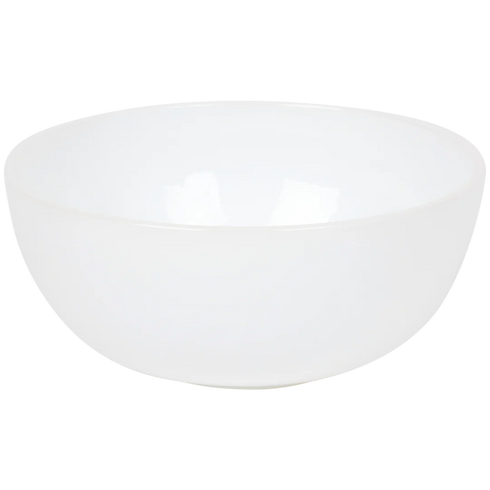 Bol Elegant din Sticlă Opal Alb - Adaugă Stil Mesei Tale