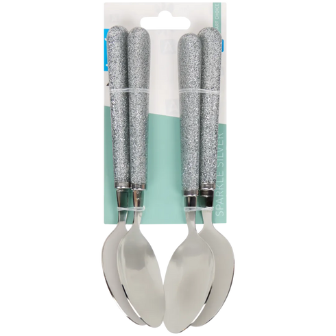 Linguri Amefa cu Sclipici - Adaugă Strălucire Mesei Tale (Auriu/Argintiu)