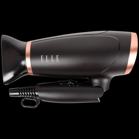 Uscător de Păr Profesional ELLE 2200W - Puternic, Pliabil și Elegant