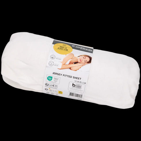 Cearșaf din Jerseu Super Confortabil Comfibeds - Extra Lung și Respirabil