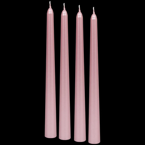 Lumânări Decorative Elegante pentru Masă - Set de 4 Bucăți, 2x25 cm