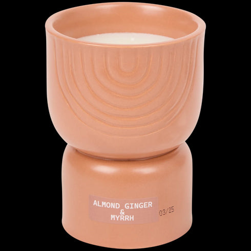 Lumânare Parfumată Premium în Recipient Ceramic - Parfum de Lungă Durată