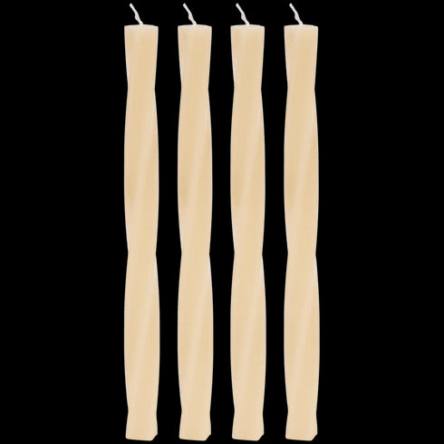 Lumânări Decorative Elegante pentru Masă - Set de 4 Bucăți, 2x25 cm