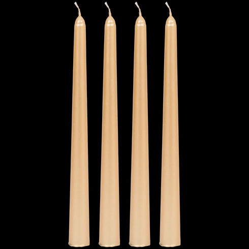 Lumânări Decorative Elegante pentru Masă - Set de 4 Bucăți, 2x25 cm