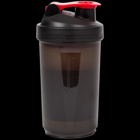 Pahar Profesional pentru Shake Bodymass - 2 Compartimente, 600ml, Perfect pentru Suplimente Sportive
